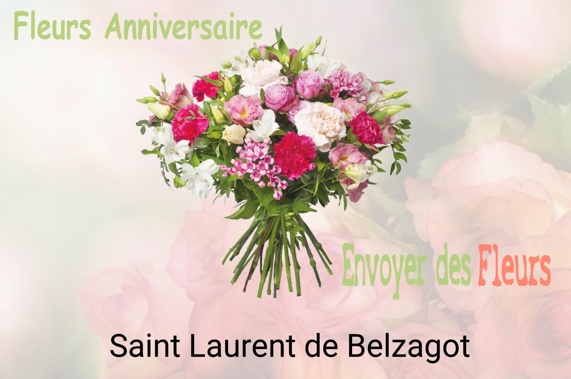 Bouquet de fleurs d’anniversaire livré à Saint-Laurent-de-Belzagot