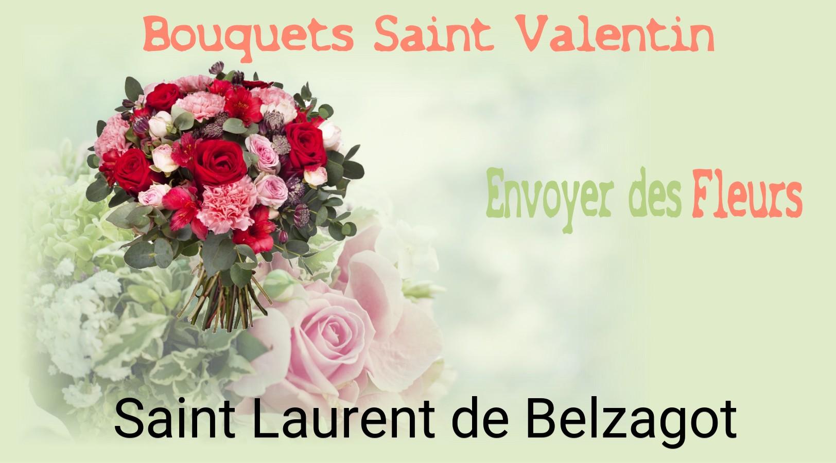 Roses de Saint-Valentin livrées à Saint-Laurent-de-Belzagot