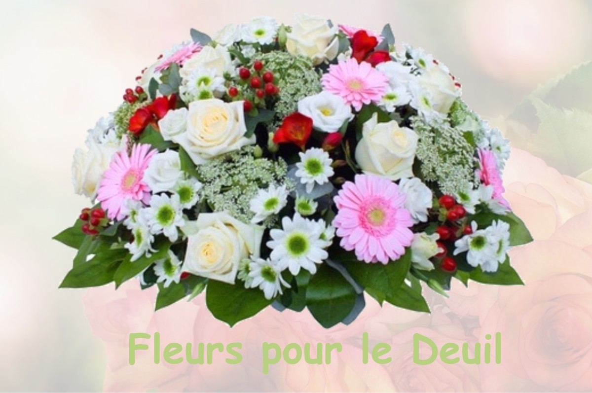 fleurs deuil SAINT-LAURENT-DE-BELZAGOT